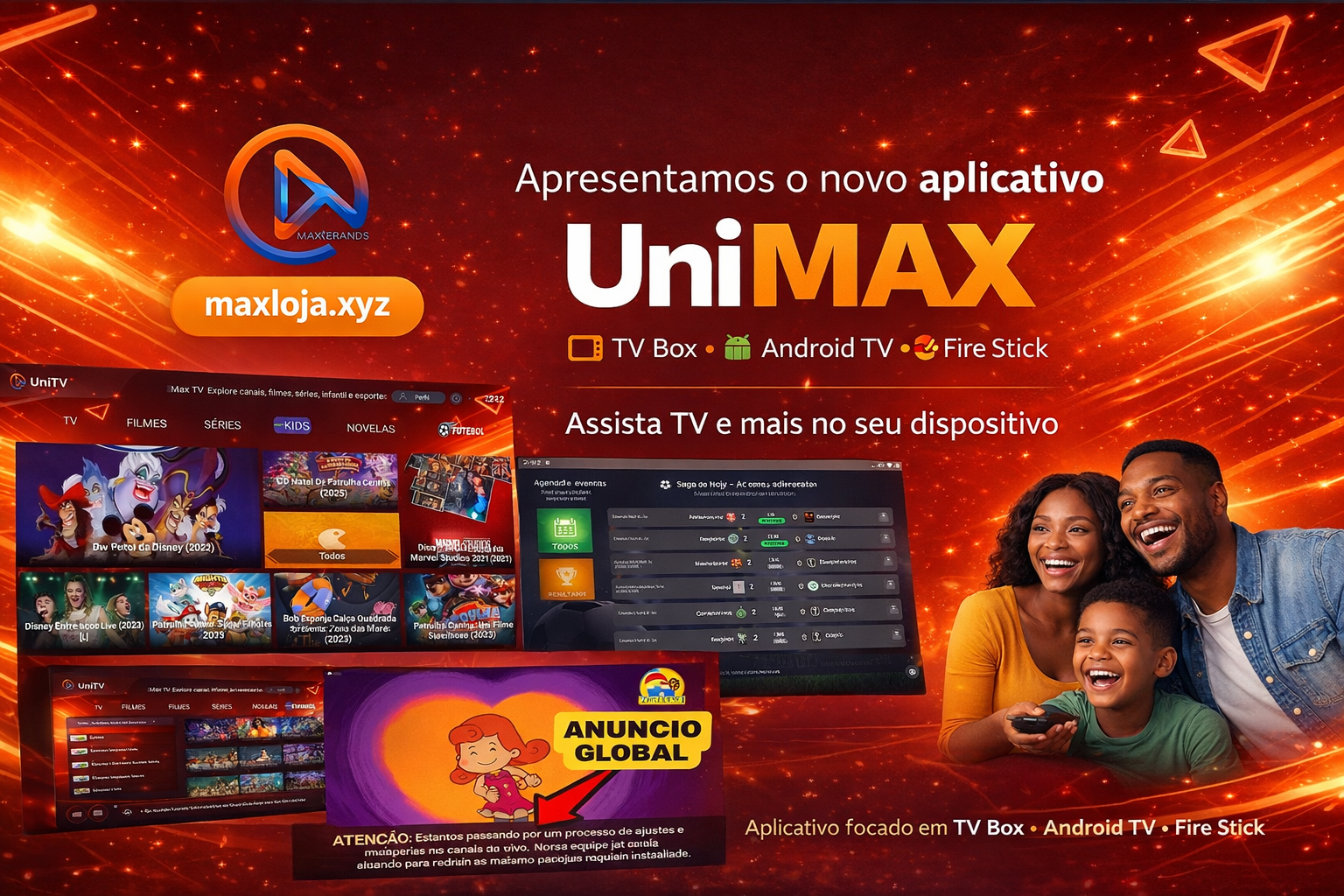 UNITV-MAX ATIVAÇÃO VIA MAC-ADDRESS