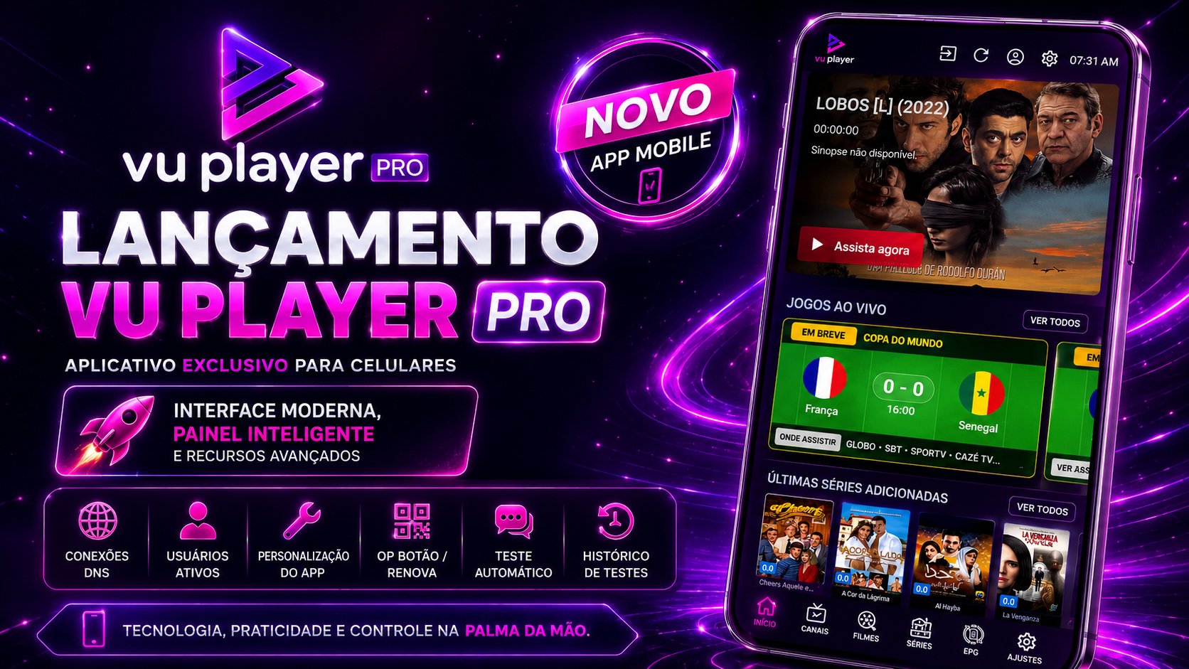 VUPLAYER PRO MOBILE 2026